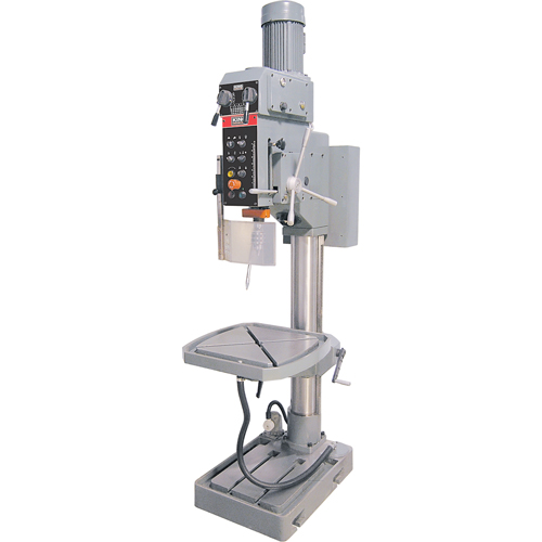 Variable Speed Gearhead Drill Presses, 5/8" Chuck, 2 Speed(s), 22" W x 22" L, #4 Morse GTA Hardware Inc