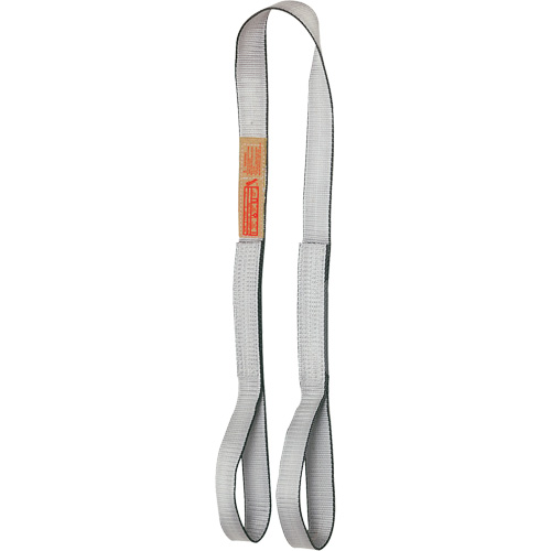 Nylon Web Sling, Double Eye, 4" W x 10' L GTA Hardware Inc