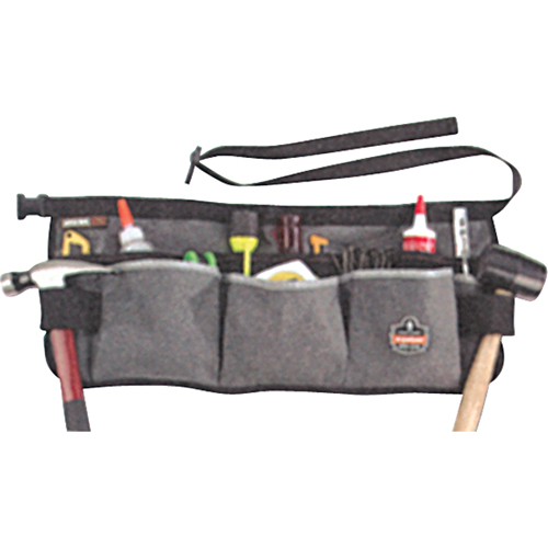Petits tabliers &agrave; 13 pochettes, Toile, Gris GTA Hardware Inc