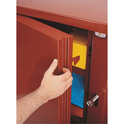 Jobsite Shelf Cabinet, Steel, 47.5 Cubic Feet, Red GTA Hardware Inc