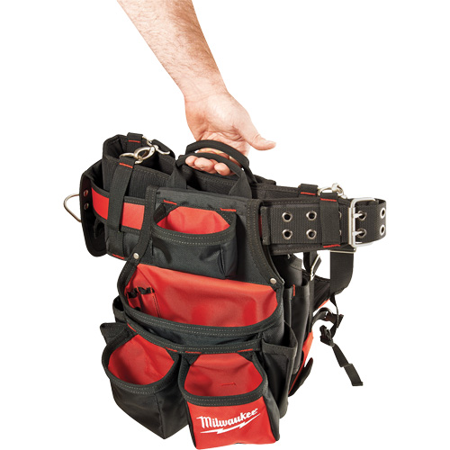 Ceinture de travail a/m&eacute;canisme de suspension pour entrepreneur, Nylon, Noir GTA Hardware Inc