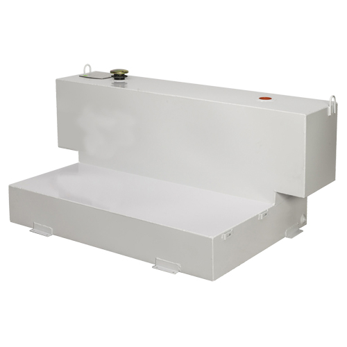 R&eacute;servoir de transfert pour carburant en acier, Acier, Capacit&eacute; 100 gal., Blanc GTA Hardware Inc