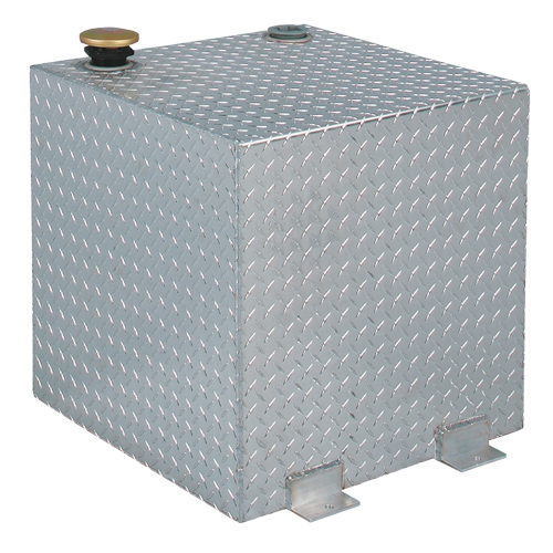 R&eacute;servoir de transfert pour carburant en aluminium, Aluminium, Capacit&eacute; 50 gal., Argent GTA Hardware Inc