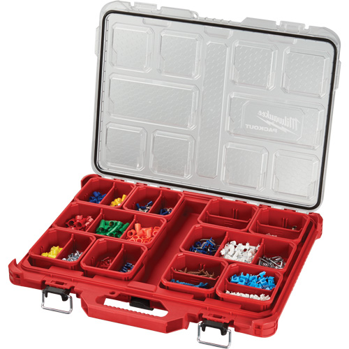 Organisateur profil&eacute; Packout, 19-3/4" x 16-2/5" x 2-1/2", Noir/Rouge GTA Hardware Inc