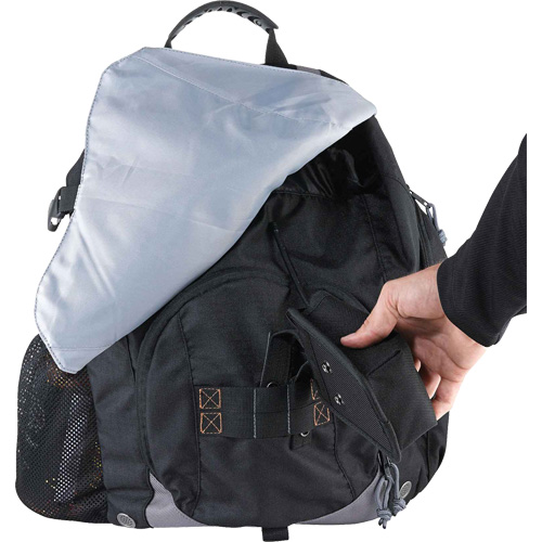 Sac &agrave; dos pour outils 5143 Arsenal, 15" lo x 8" la, Noir, Polyester GTA Hardware Inc