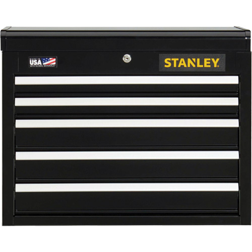 Coffre &agrave; outils s&eacute;rie 300, 26" la, 5 tiroirs, Noir GTA Hardware Inc