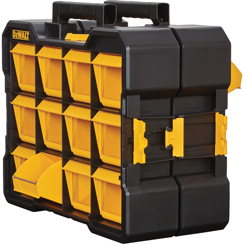 Organisateur Flip-Bin, 3-7/8" la x 17-3/4" p x 13-7/8" h, Noir/Jaune GTA Hardware Inc