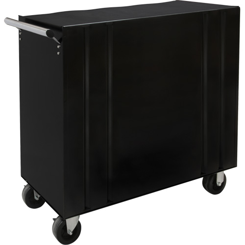 Chariot &agrave; outils industriel, 8 tiroirs, 44-3/10" la x 21-1/10" p x 36-7/10" h, Noir GTA Hardware Inc