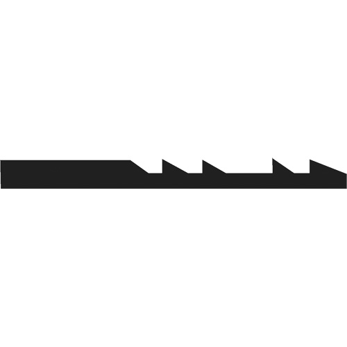 12 lames de scie &agrave; chantourner &agrave; double dent, Coupe spirale, 0,032" la x 5" lo, 23 dents par pouce GTA Hardware Inc