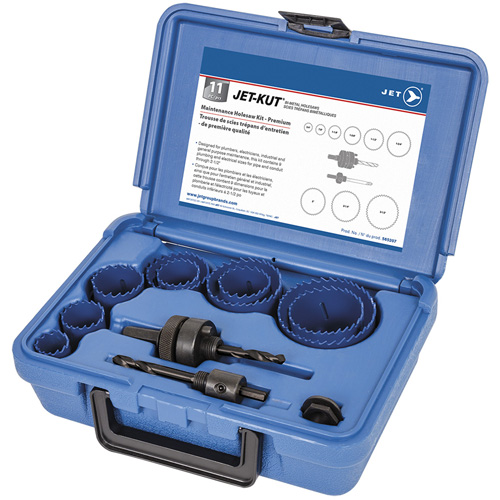 Maintenance Holesaw Kit, 11 Pieces GTA Hardware Inc