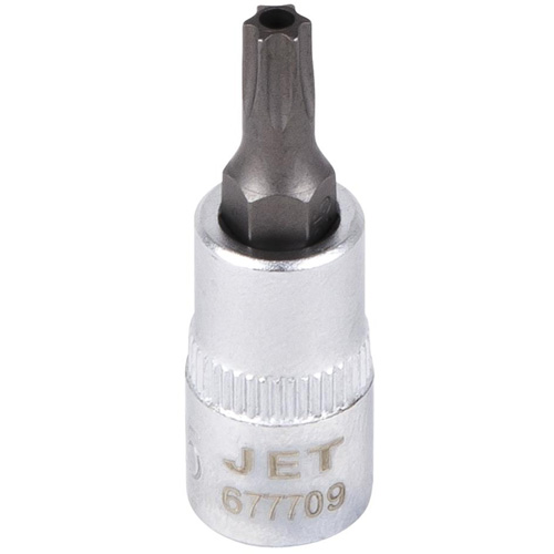 Tamperproof Bit Socket, Torx&reg; Tamper, T-25 x 2" L, 3/8" Drive GTA Hardware Inc