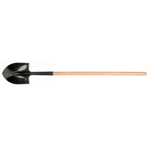 Pelle ronde, Lame Acier durci, Bois dur, Manche Droit GTA Hardware Inc
