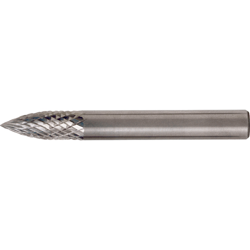 Fraises au carbure solide - Arboriforme avec extr&eacute;mit&eacute; en pointe CLEVELAND, SG-13, 1/2" dia., 1/4" Tige, 3/4" Prof. de la coupe GTA Hardware Inc