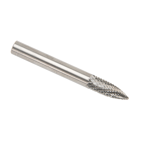 Fraises au carbure solide - Arboriforme avec extr&eacute;mit&eacute; en pointe CLEVELAND, SG-1, 1/4" dia., 1/8" Tige GTA Hardware Inc