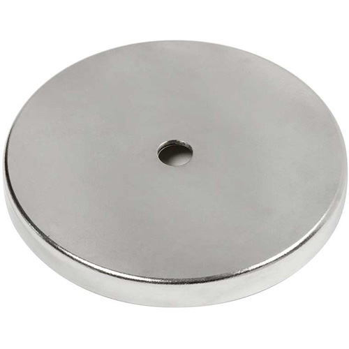 Aimants ronds &agrave; profil bas, dia. 1-1/4", Force de 35 lb GTA Hardware Inc