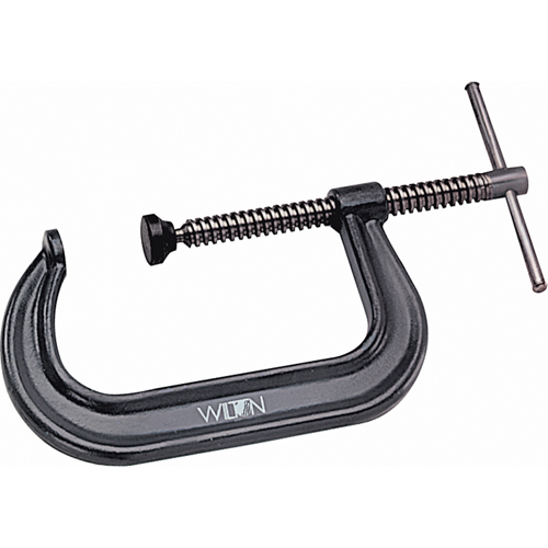 Serre-joint en C, Capacit&eacute; de 4-1/4" (108 mm), Profondeur de gorge de 3-1/4" (83 mm) GTA Hardware Inc
