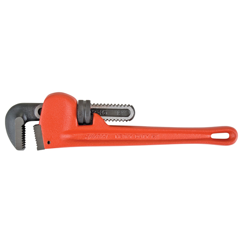 Cl&eacute;s &agrave; tuyaux, Cap des m&acirc;choires 2", Longueur 12", Fini Rev&ecirc;tement en poudre GTA Hardware Inc