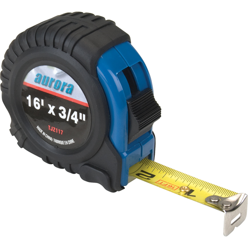 Ruban &agrave; mesurer, 3/4" x 16', Marques de goujon po/pi GTA Hardware Inc