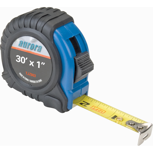 Ruban &agrave; mesurer, 1" x 30', Marques de goujon po/pi GTA Hardware Inc