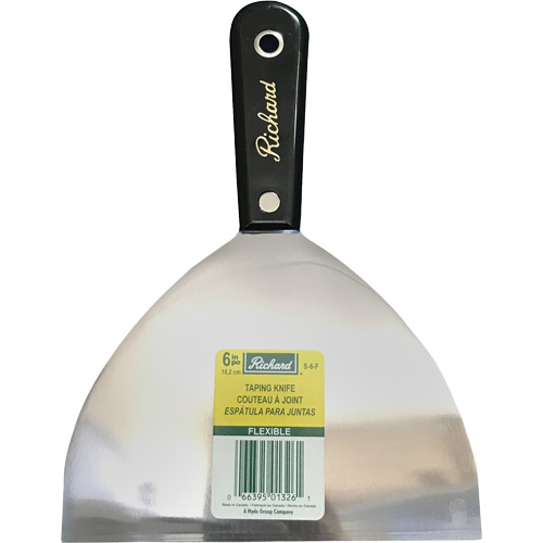 Couteau &agrave; galon sur joint flexible de s&eacute;rie Pro, 6", Lame en Acier &agrave; haute teneur en carbone GTA Hardware Inc