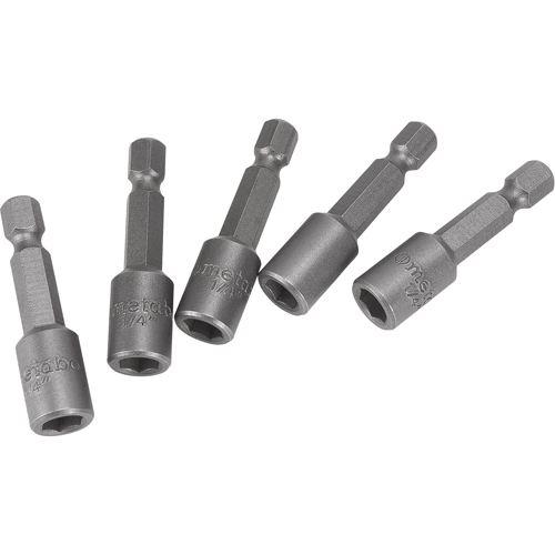 Nutsetters, 1/4" Tip, 1/4" Drive, 1-5/8" L, Magnetic GTA Hardware Inc