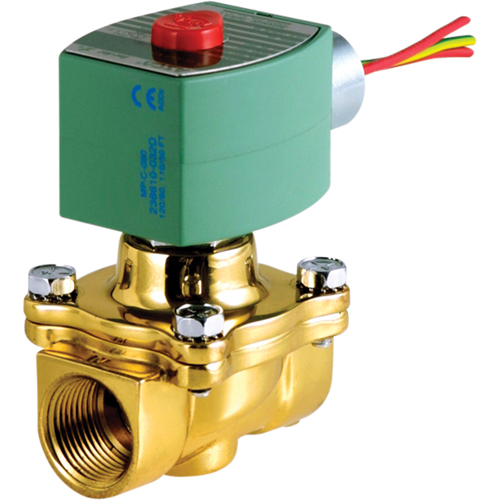 &eacute;lectrovannes &agrave; commande pilote deux voies, Tuyau de 1/2", 135 PSI GTA Hardware Inc