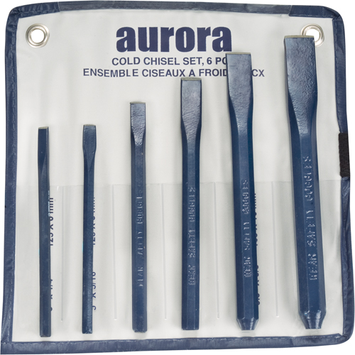 6-Piece Cold Chisel Set GTA Hardware Inc