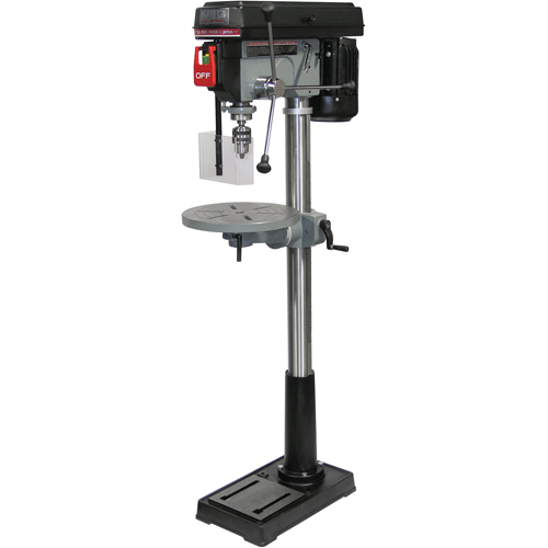Perceuses &agrave; colonne de plancher, 17", Mandrin 5/8", 3400 tr/min GTA Hardware Inc