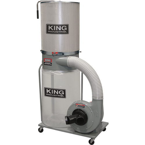 Collecteurs de poussi&egrave;re avec cartouche de filtration, 38" x 27" x 70" GTA Hardware Inc