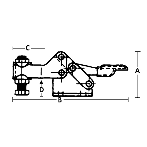Brides de fixation horizontale - S&eacute;rie 205 GTA Hardware Inc