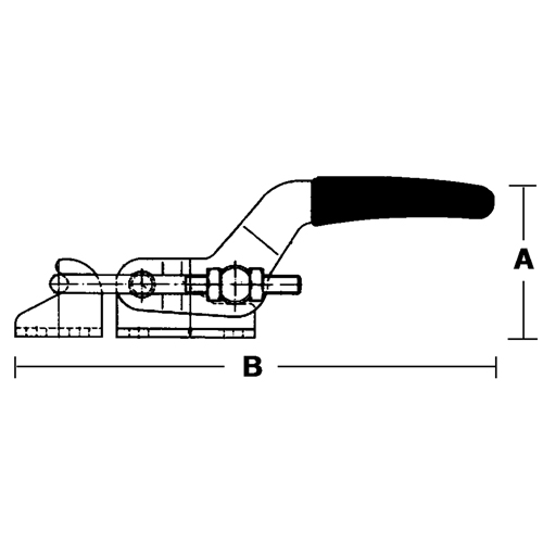 Latch Clamps - 300 Series, 360 lbs. Clamping Force GTA Hardware Inc