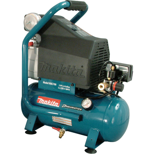 Big Bore Air Compressor, Electric, 2.6 Gal. (3.2 US Gal), 130 PSI GTA Hardware Inc