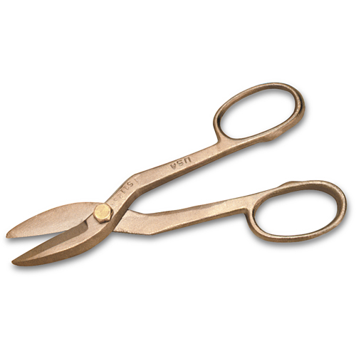 Sheet Metal Snips, 3" Cut Length, Straight Cut GTA Hardware Inc