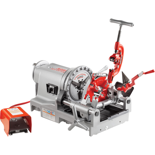 Compact Threading Machine # 300, 52 RPM, 1/2" - 2" Pipe Thread GTA Hardware Inc
