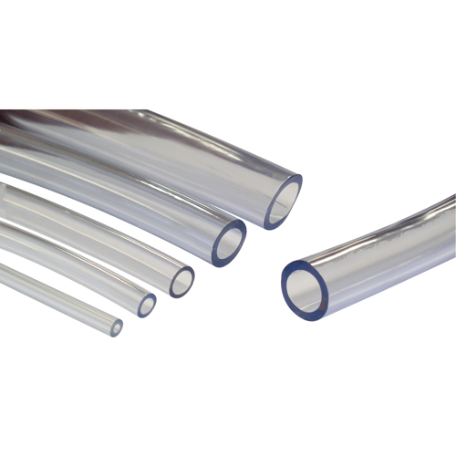 Tubing, Air/Water, 0.75" OD x 100' L, PVC, Clear, 45 PSI @ 20°C GTA Hardware Inc