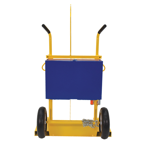Chariot pour chalumeau et bouteille de soudage, Roues Pneumatique, Base de 24" la x 19-1/2" lo, 500 lb GTA Hardware Inc
