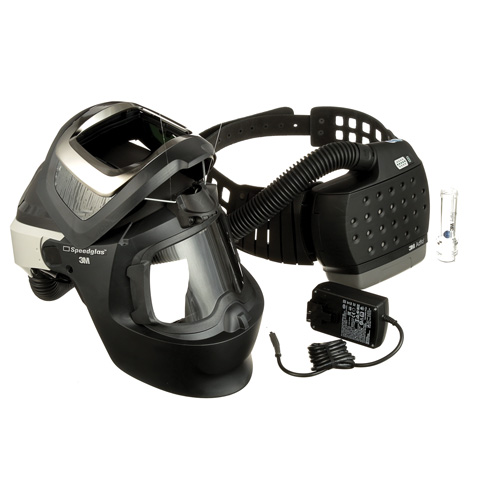 Respirateur d'&eacute;puration d'air propuls&eacute; Adflo, Masque de soudage, Pile Lithium-ion GTA Hardware Inc