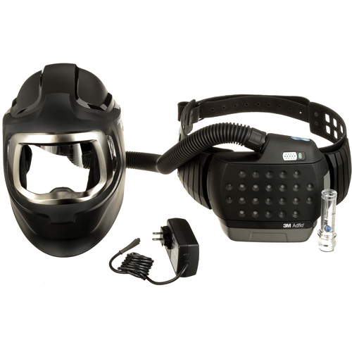 Respirateur d'&eacute;puration d'air propuls&eacute; Adflo, Masque de soudage, Pile Lithium-ion GTA Hardware Inc