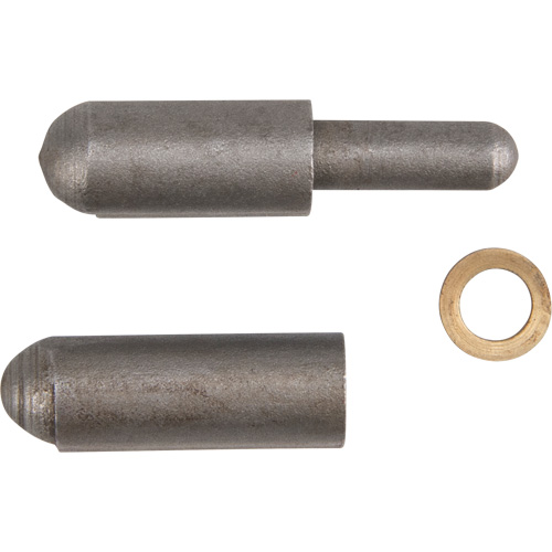 Charni&egrave;re &agrave; souder, 0,315" dia. x 1,575" lo, Acier doux a/goupille fixe en acier GTA Hardware Inc
