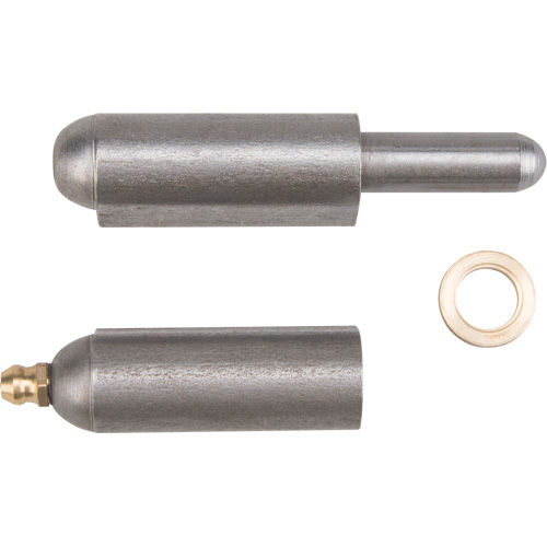 Charni&egrave;re &agrave; souder, 0,63" dia. x 3,937" lo, Acier doux a/goupille fixe en acier GTA Hardware Inc