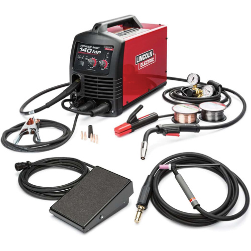 POWER MIG&reg; 140 MP&reg; Multi-Process Welder TIG One-Pak&reg;, 115 V, 1 Ph, 60 Hz GTA Hardware Inc