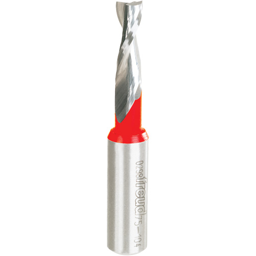 Up Spiral Router Bit, 5/16" Dia., 1" Carbide Height, 3" L, 1/2" Shank GTA Hardware Inc
