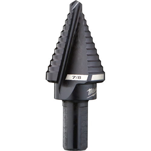 #7 Step Drill Bit, 7/8" - High Speed Steel GTA Hardware Inc