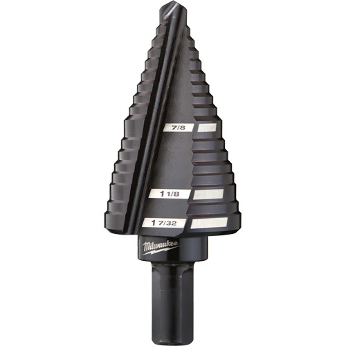 #11 Step Drill Bit, 7/8" - 1-7/32" , High Speed Steel GTA Hardware Inc
