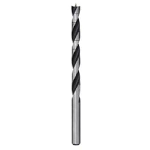 Brad Point Wood Bit, 5/16", 4-1/2" Length, 5/16" Shank GTA Hardware Inc