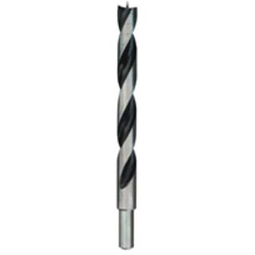 Brad Point Wood Bit, 7/16", 5-1/2" Length, 3/8" Shank GTA Hardware Inc