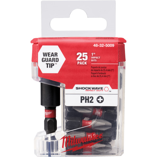 Porte-embout magn&eacute;tique Shockwave avec embouts Phillips GTA Hardware Inc
