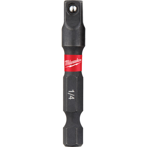 Adaptateurs de douilles &agrave; chocs Shockwave, 1/4" Prise, Dimension m&acirc;le 1/4", Sph&eacute;rique, 1-7/8" lo GTA Hardware Inc