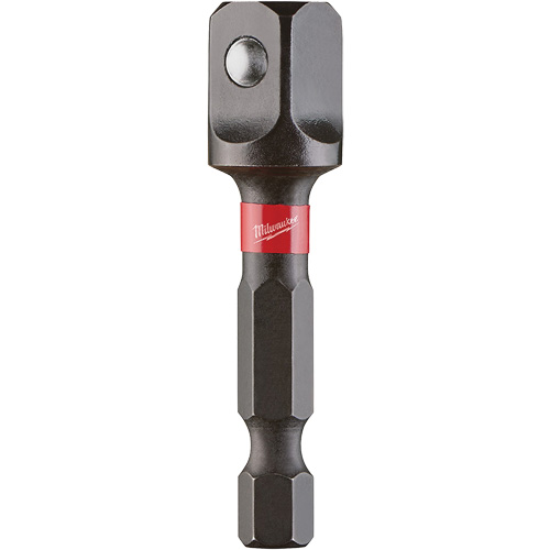 Adaptateurs de douilles &agrave; chocs Shockwave, 1/4" Prise, Dimension m&acirc;le 3/8", Sph&eacute;rique, 1-7/8" lo GTA Hardware Inc
