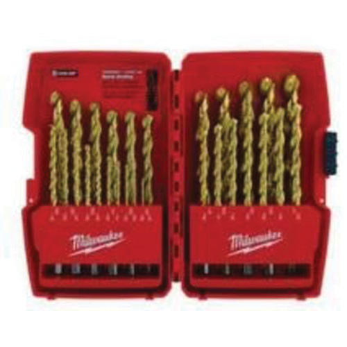 Thunderbolt&reg; Drill Bit Set, 29 Pieces, High Speed Steel GTA Hardware Inc